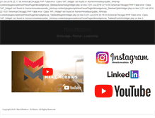 Tablet Screenshot of markmoebius.com